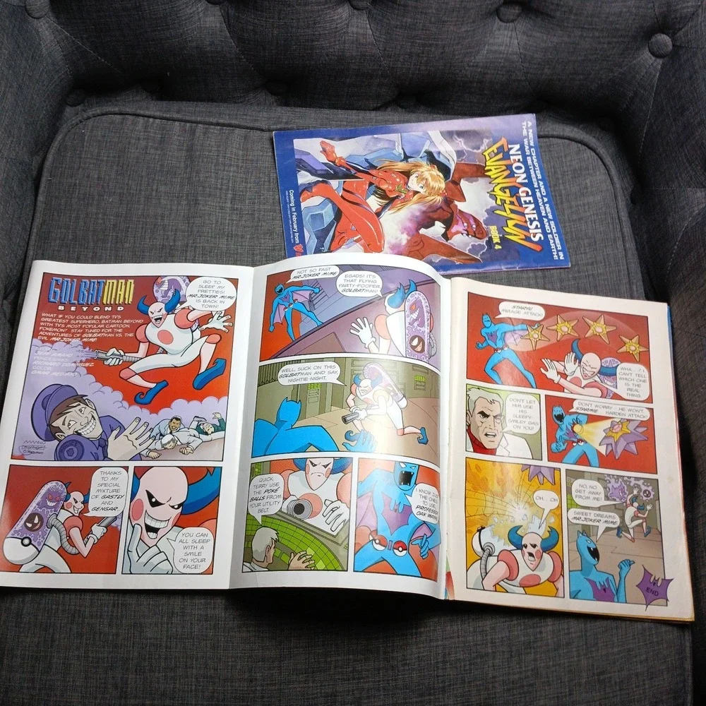 VTG Official Pokémon Advanced Collector's Sticker Book,‎ Guide, Comic -TA